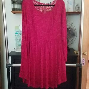 Charlotte Russe 3xl red dress